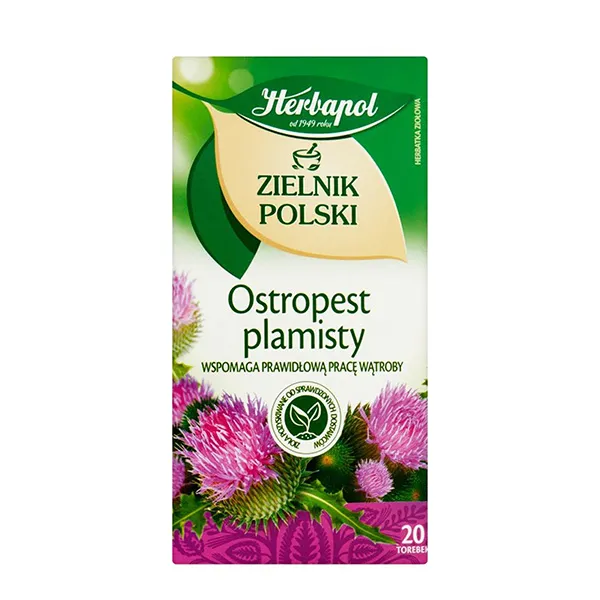 Herbapol Kräutertee-Mariendistel - Ostropest plamisty (20x2g) 40g