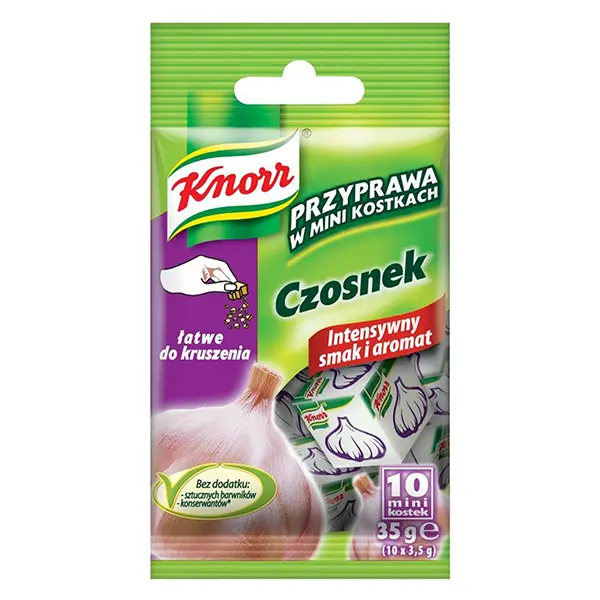 Knorr Gewürz in Mini-Würfeln - Knoblauch - Czosnek w kostkach 35g