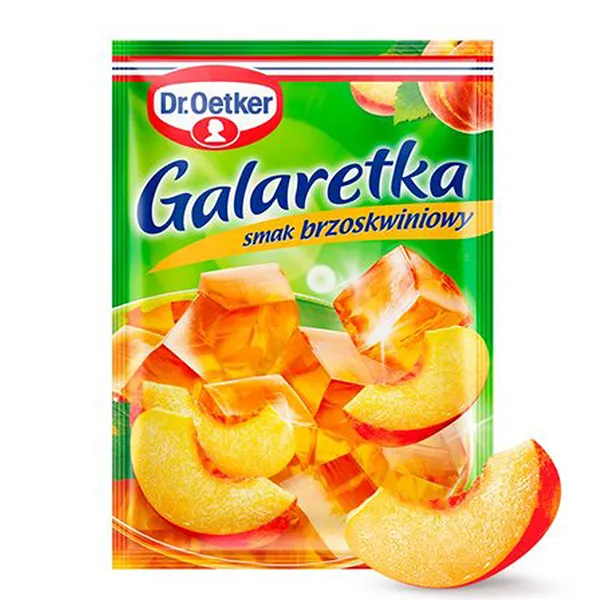 Dr. Oetker Pfirsich Gelee - Galaretka smak brzoskwiniowy 72g