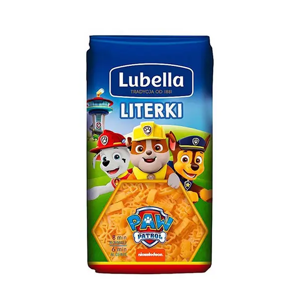 Lubella Buchstabennudeln 400g