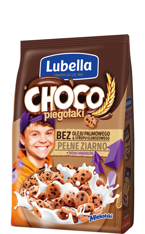 Lubella Vollkornflakes Schokokekse - Piegolaki Choco 250g