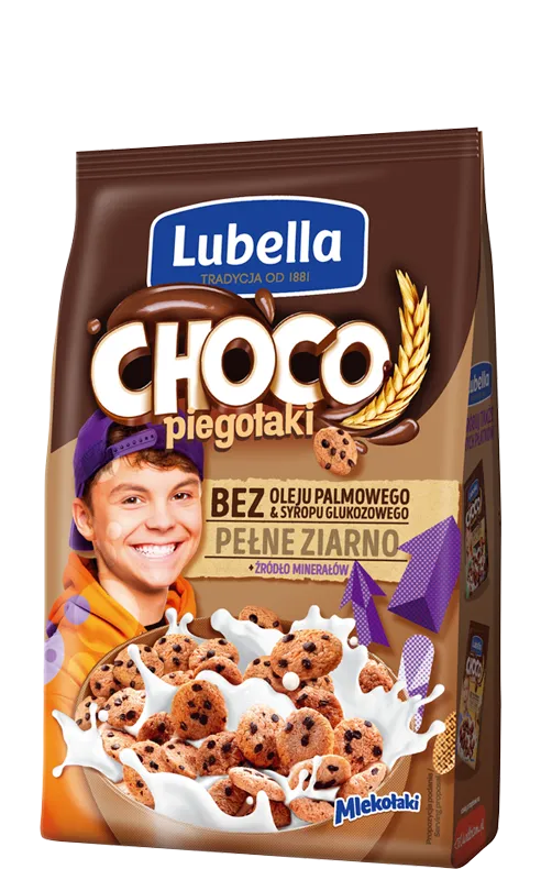 Lubella Vollkornflakes Schokokekse - Piegolaki Choco 250g