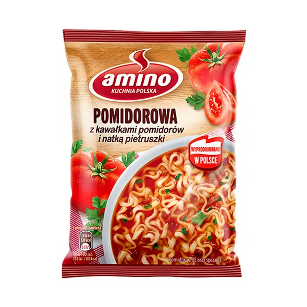 Amino Tomaten Instant-Suppe - Zupa pomidorowa 61g