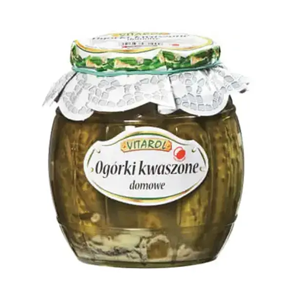 Vitarol Hausgemachte Sauergurken - Ogorki kwaszone domowe 750/450g
