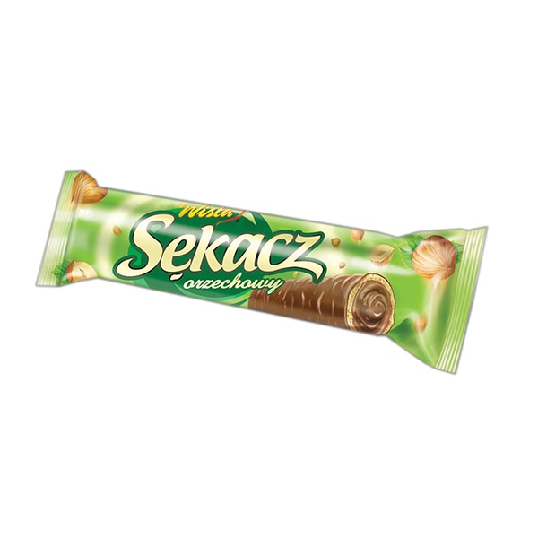 Wisla Sekacz Waffelriegel mit Nussfüllung - Sekacz orzechowy 32g