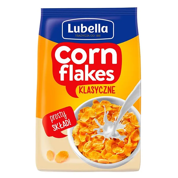 Lubella Corn Flakes - Platki Kukurydziane 250g