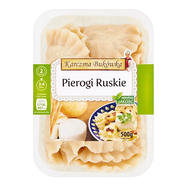 Karczma Bukowka Russische Piroggen - Pierogi ruskie 500g