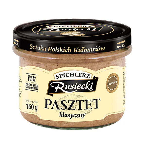 Spichlerz Rusiecki Geflügel- und Schweinefleisch-Pastete - Pasztet 160g