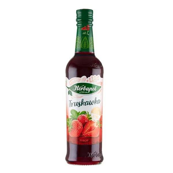 Herbapol Erdbeer-Sirup - Syrop truskawkowy 420ml