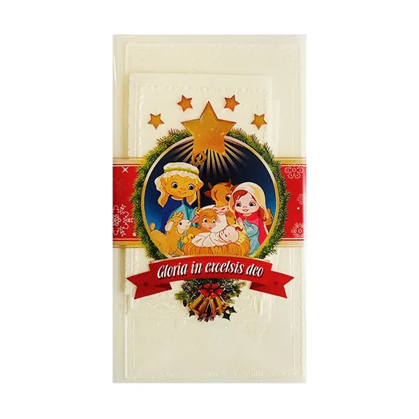 Oplatek Oblaten für Weihnachten - Oplatek wigilijny (5 Stück)