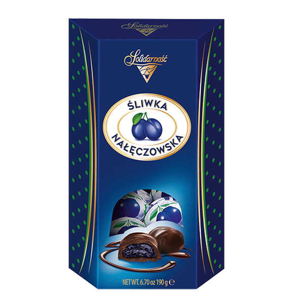 Solidarnosc Pflaumen in Schokolade - Sliwka naleczowska 190g