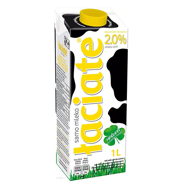 Mlekpol Laciate Milch 2,0% - Mleko 1L