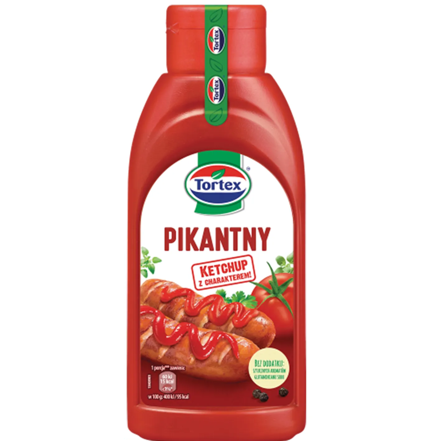 Tortex Ketchup Pikant - Ketchup pikantny 470g