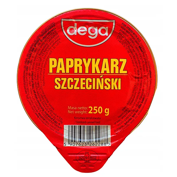 Paprykarz, Szczeciński, 250 g, konserwowana, Lebensmittel