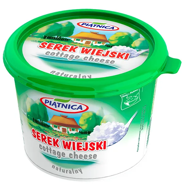 Piatnica Natürlicher Familienhüttenkäse 500g - Serek wiejski naturalny 500g