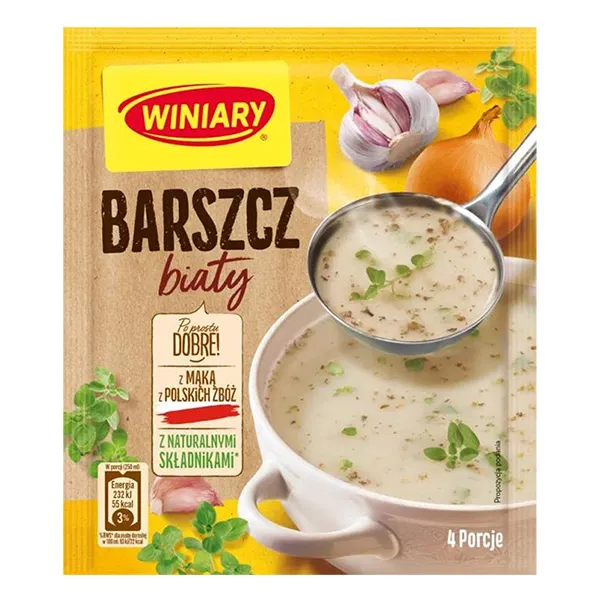 Winiary Weiße-Borschtsch - Barszcz bialy 66g
