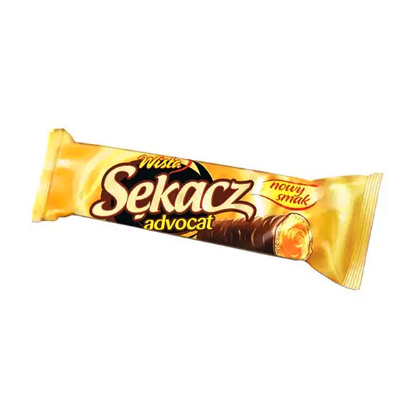 Wisla Sekacz Waffelriegel mit Advocat-Geschmack 32g