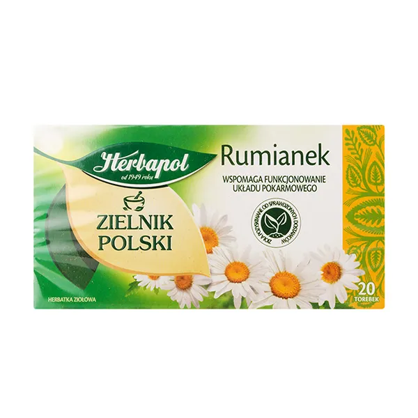 Herbapol Kräutertee-Kamille - Rumianek (20x1,5g) 30g