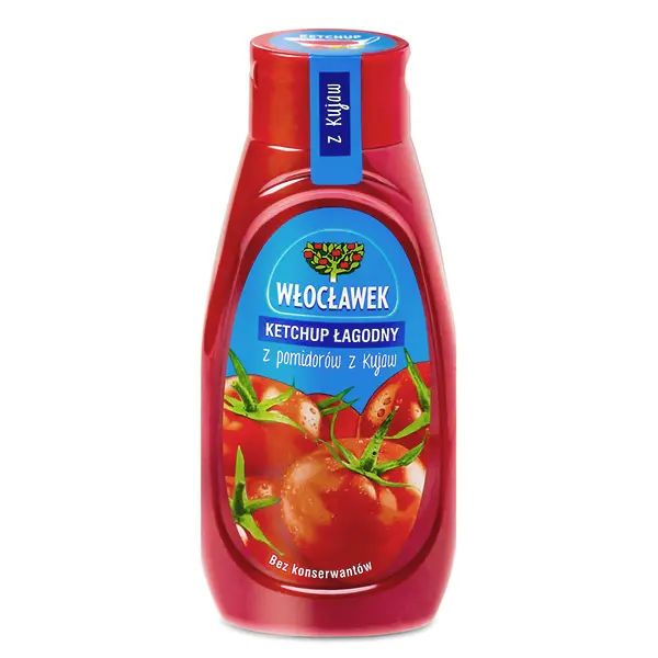 Wloclawek Ketchup Mild - Ketchup lagodny 480g