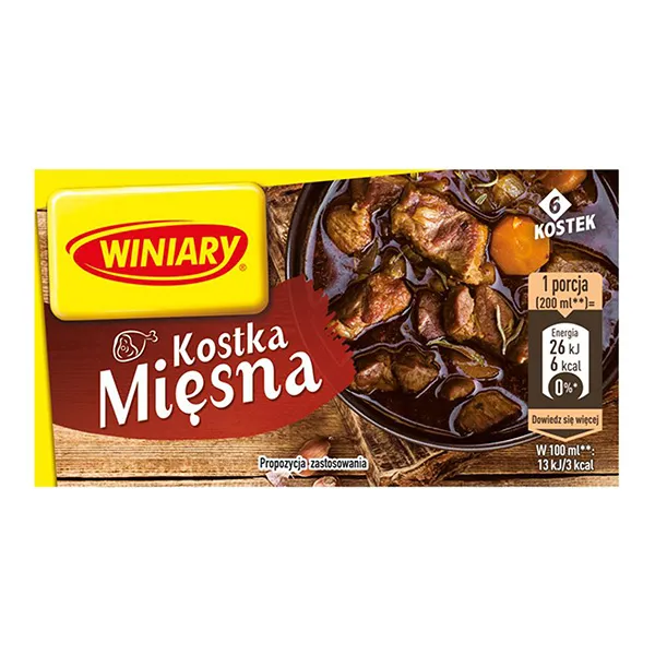 Kostka, Mięsa, Winiary, Gulasz, Kostka mięsna
