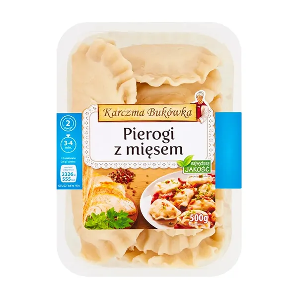 Karczma Bukowka Piroggen mit Fleisch - Pierogi z miesem 500g