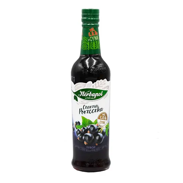 Herbapol Schwarze Johannisbeeresirup - Syrop czarna porzeczka 420ml