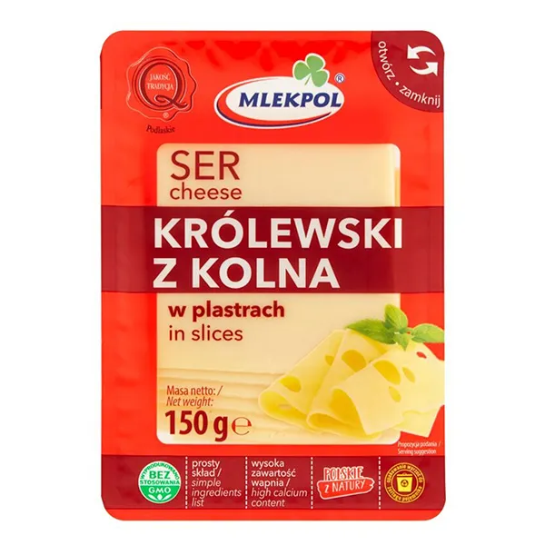 Mlekpol Königlicher Käse 150g - Ser krolewski z Kolna 150g