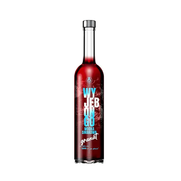 Wodka, Granat, Flasche, Klar, 500 ml