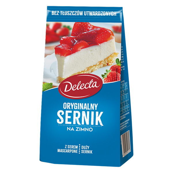 Delecta Kalter Käsekuchen Original - Sernik na zimno oryginalny 193g