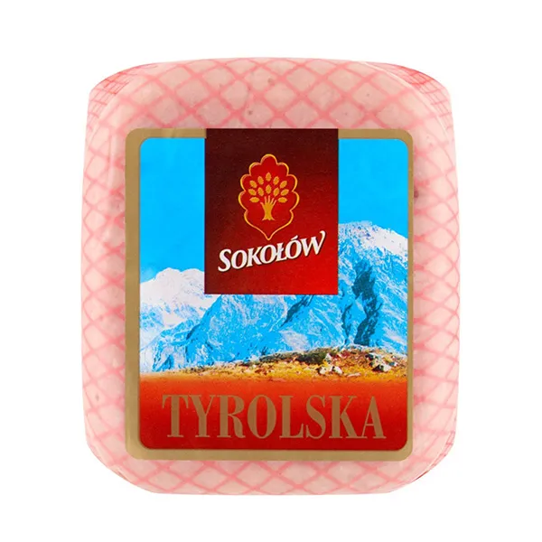 Tyrolska, Sokolow, Schinken, Rinderhaut?, Wurst?