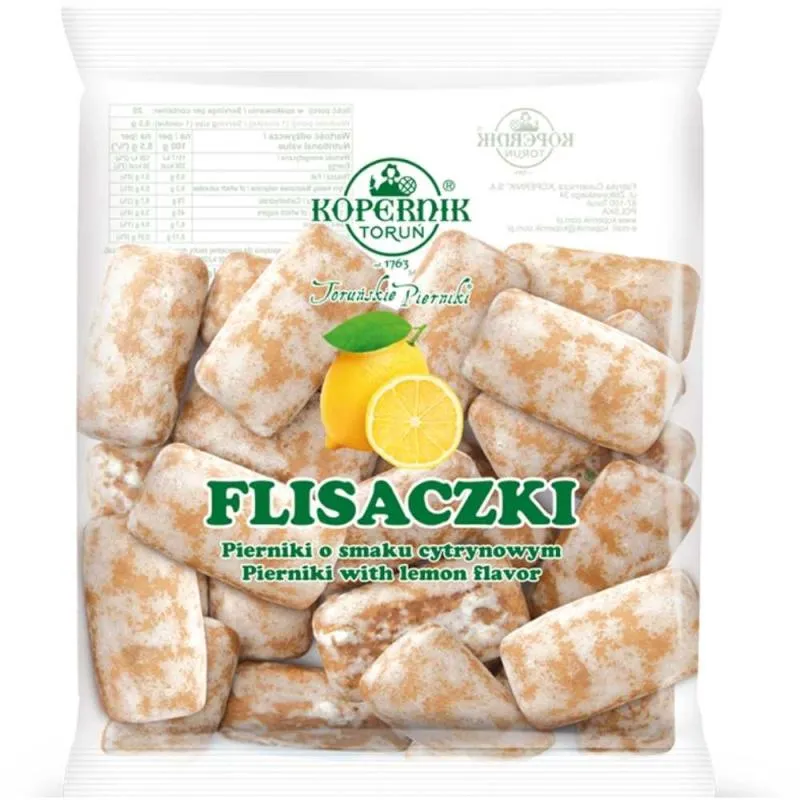 Kopernik Lebkuchen mit Zitronen-Pierniki o Smaku Cytrynowym 153g