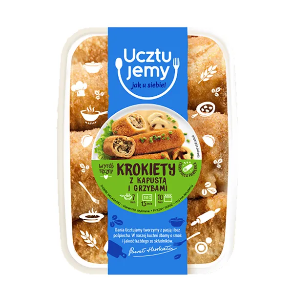 Gastronom Kroketten mit Kohl und Pilzen - Krokiety z kapusta i grzybami 400g