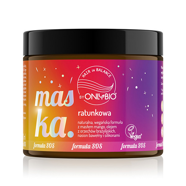 OnlyBio Haarrettungsmaske - Maska ratunkowa do wlosow 200ml