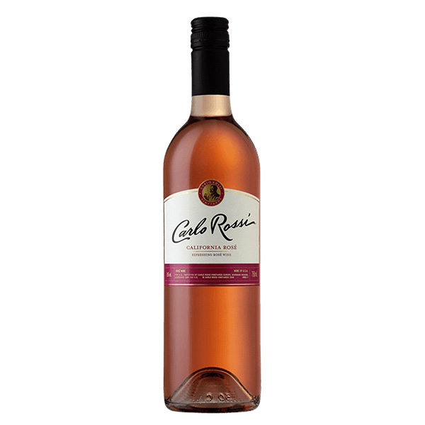 Carlo Rossi Rosé - Wino Rozowe Polwytrawne 10,5% 750ml