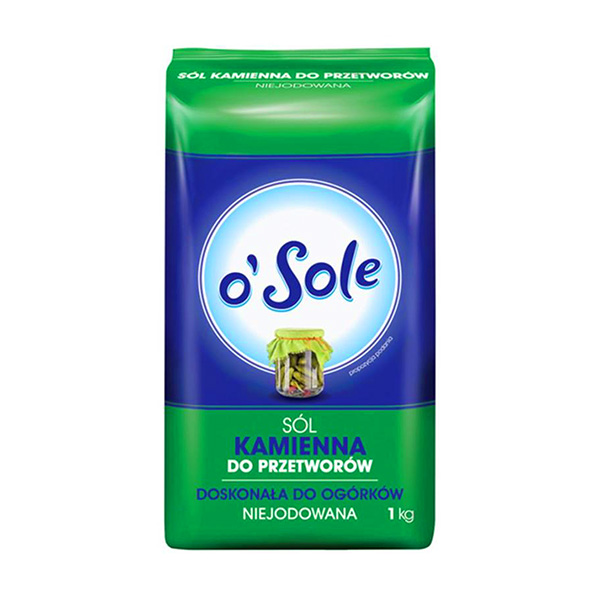o'Sole Steinsalz unjodiert - Sol kamienna niejodowana 1Kg