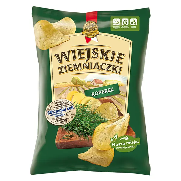 Lorenz Land-Chips mit Dill Geschmack - Wiejskie ziemniaczki koperek 130g