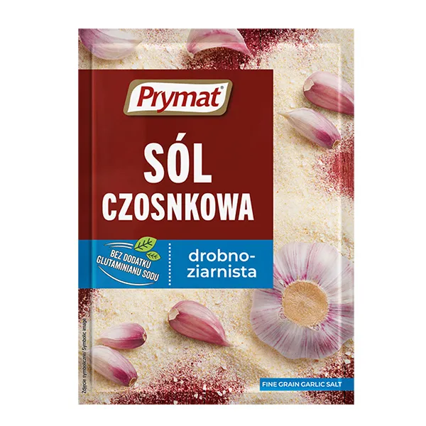 Prymat Knoblauchsalz - Sol czosnkowa drobnoziarnista 40g