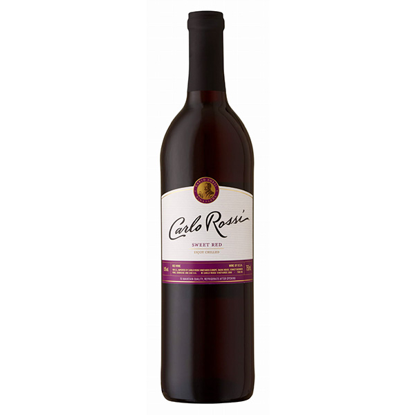 Carlo Rossi Sweet Red - Slodkie Wino 9% 750ml