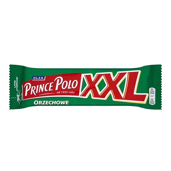 Olza Prince Polo XXL Waffel mit Nusscreme - Wafelek orzechowy 45g